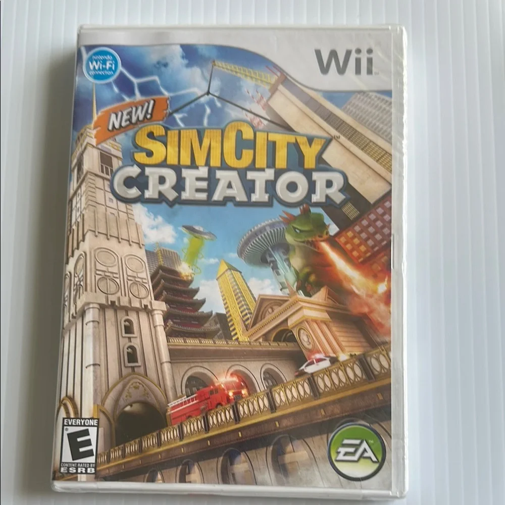 SEALED Nintendo White Wii SimCity Creator Game